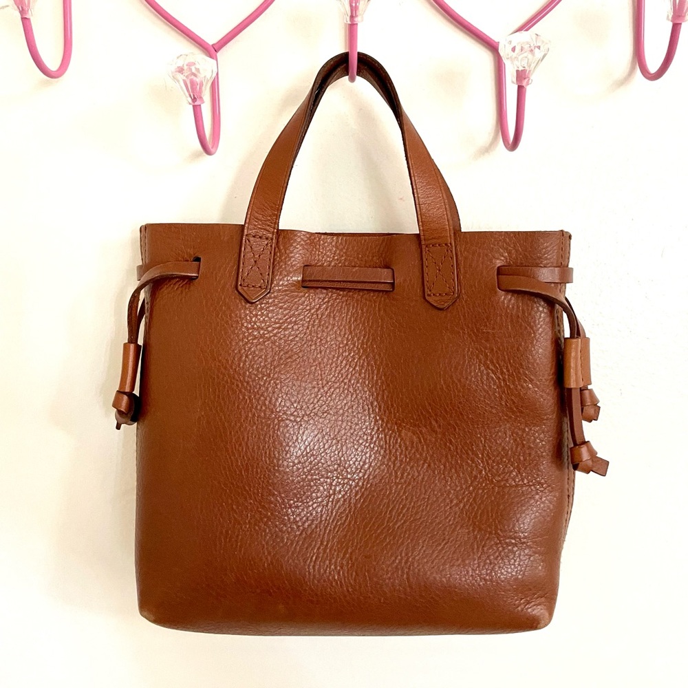 Madewell Mini drawstring transport tote
